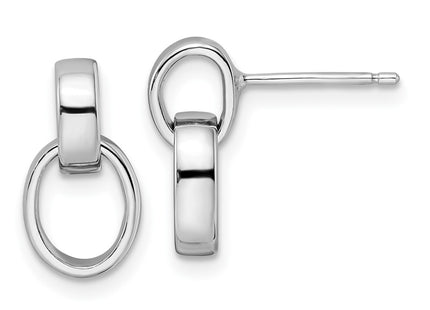 Sterling Silver Earrings Style QE16032 - Classique Jewelry Inc.