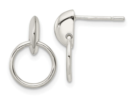Sterling Silver Earrings Style QE16033 - Classique Jewelry Inc.