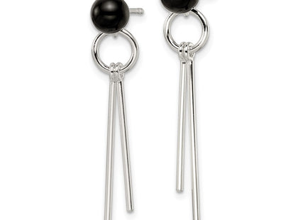 Sterling Silver Earrings Style QE16043 - Classique Jewelry Inc.
