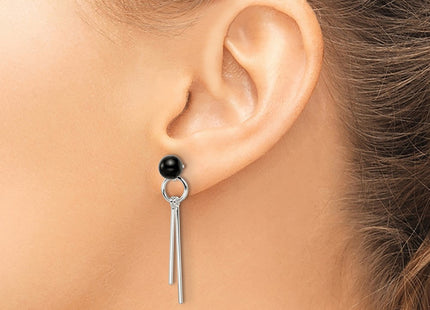 Sterling Silver Earrings Style QE16043 - Classique Jewelry Inc.