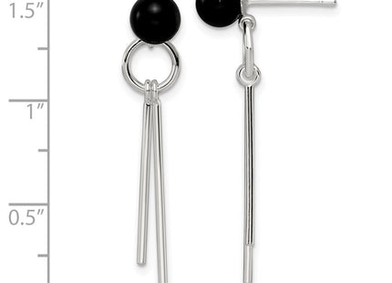 Sterling Silver Earrings Style QE16043 - Classique Jewelry Inc.
