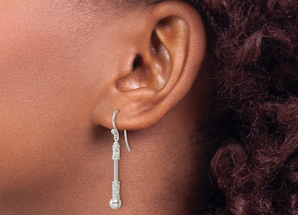 Sterling Silver Earrings Style QE16044 - Classique Jewelry Inc.