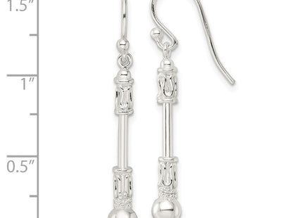 Sterling Silver Earrings Style QE16044 - Classique Jewelry Inc.