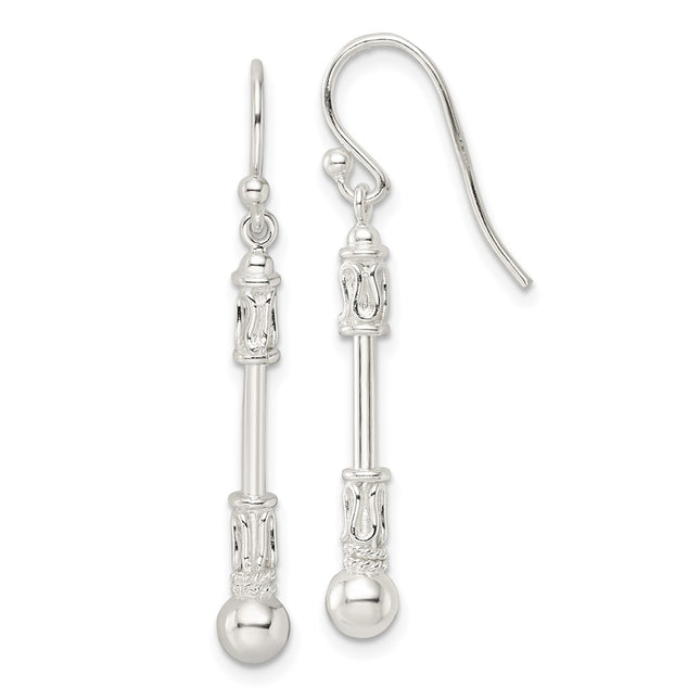 Sterling Silver Earrings Style QE16044 - Classique Jewelry Inc.