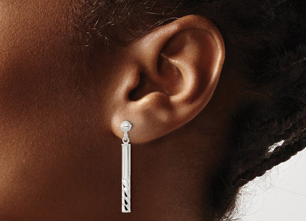 Sterling Silver Earrings Style QE16045 - Classique Jewelry Inc.