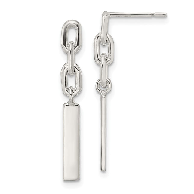 Sterling Silver Earrings Style QE16046 - Classique Jewelry Inc.