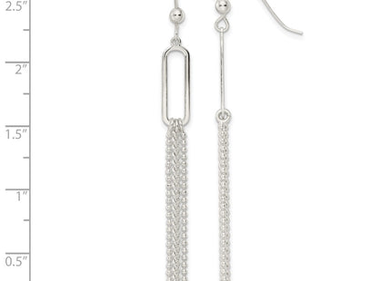 Sterling Silver Earrings Style QE16048 - Classique Jewelry Inc.