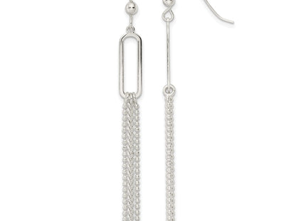 Sterling Silver Earrings Style QE16048 - Classique Jewelry Inc.
