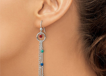 Sterling Silver Earrings Style QE16051 - Classique Jewelry Inc.