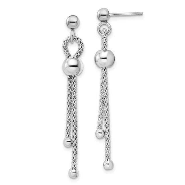 Sterling Silver Earrings Style QE16057 - Classique Jewelry Inc.