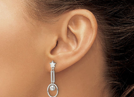 Sterling Silver Earrings Style QE16074 - Classique Jewelry Inc.