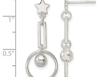 Sterling Silver Earrings Style QE16074 - Classique Jewelry Inc.