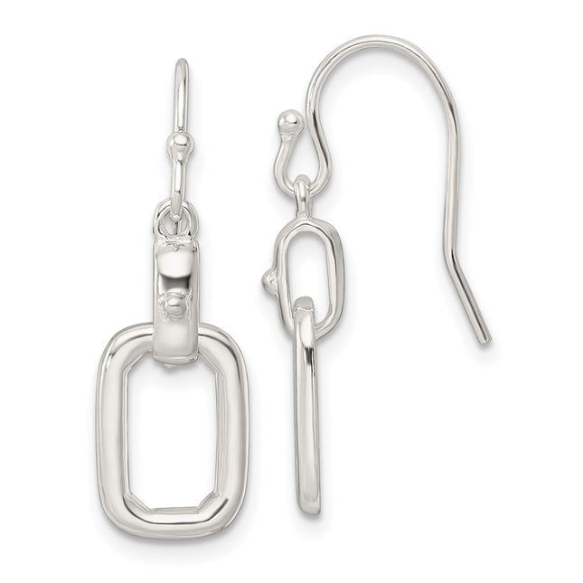 Sterling Silver Earrings Style QE16080 - Classique Jewelry Inc.