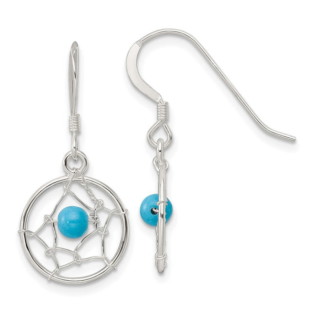 Sterling Silver Earrings Style QE16084 - Classique Jewelry Inc.
