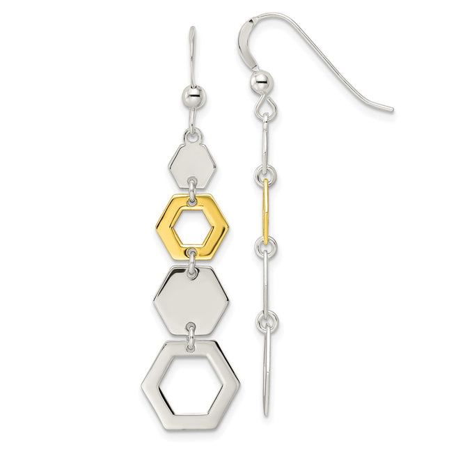 Sterling Silver Earrings Style QE16100 - Classique Jewelry Inc.