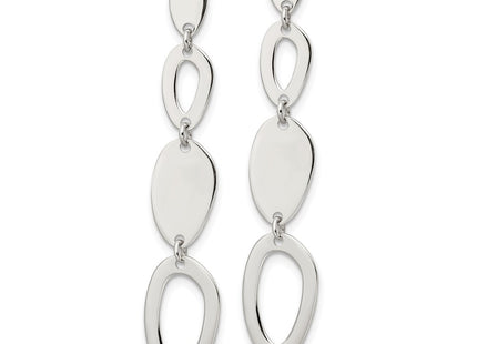 Sterling Silver Earrings Style QE16101 - Classique Jewelry Inc.