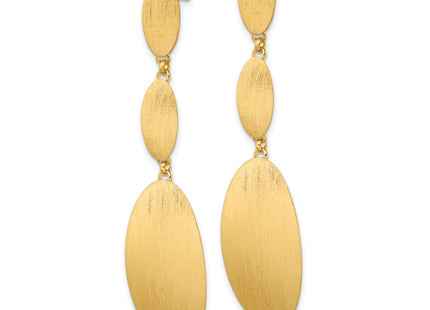 SS/Gold Plated Earrings Style QE16103 - Classique Jewelry Inc.