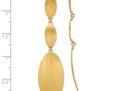 SS/Gold Plated Earrings Style QE16103 - Classique Jewelry Inc.