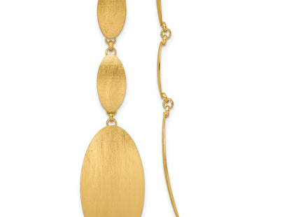 SS/Gold Plated Earrings Style QE16103 - Classique Jewelry Inc.