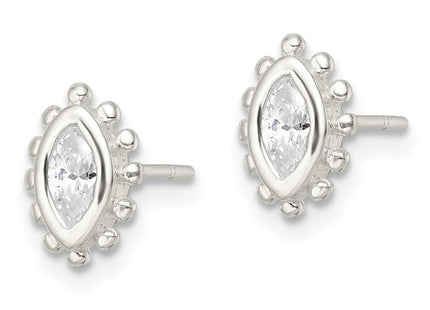 Sterling Silver Earrings Style QE16126 - Classique Jewelry Inc.