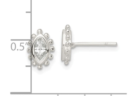 Sterling Silver Earrings Style QE16126 - Classique Jewelry Inc.