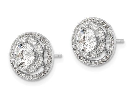 Sterling Silver Earrings Style QE16127 - Classique Jewelry Inc.