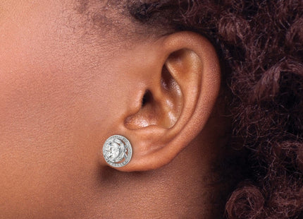 Sterling Silver Earrings Style QE16127 - Classique Jewelry Inc.