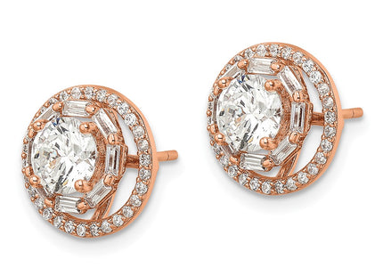 Sterling Silver Earrings Style QE16129 - Classique Jewelry Inc.