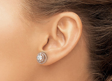 Sterling Silver Earrings Style QE16129 - Classique Jewelry Inc.