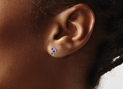 Sterling Silver Earrings Style QE16149 - Classique Jewelry Inc.