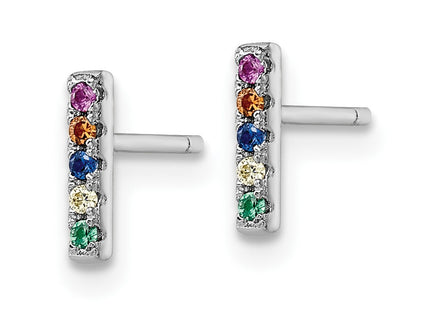 Sterling Silver Earrings Style QE16150 - Classique Jewelry Inc.