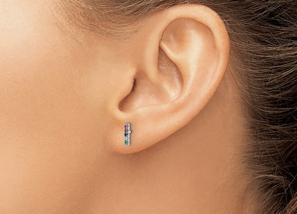 Sterling Silver Earrings Style QE16150 - Classique Jewelry Inc.