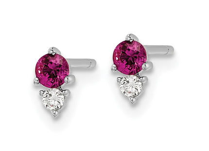 Sterling Silver Earrings Style QE16153 - Classique Jewelry Inc.