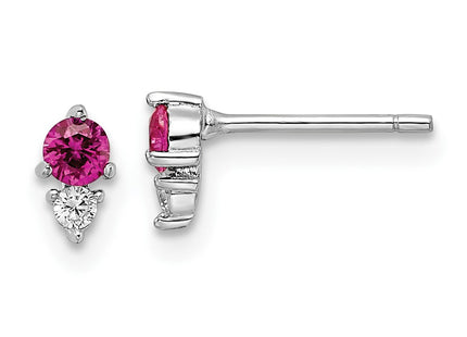 Sterling Silver Earrings Style QE16153 - Classique Jewelry Inc.