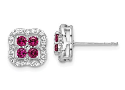 Sterling Silver Earrings Style QE16164 - Classique Jewelry Inc.