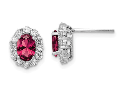 Sterling Silver Earrings Style QE16167 - Classique Jewelry Inc.