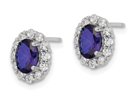 Sterling Silver Earrings Style QE16168 - Classique Jewelry Inc.