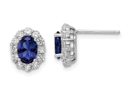 Sterling Silver Earrings Style QE16168 - Classique Jewelry Inc.