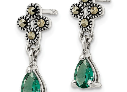 Sterling Silver Earrings Style QE16175 - Classique Jewelry Inc.
