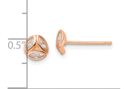 Sterling Silver Earrings Style QE16187 - Classique Jewelry Inc.