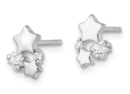 Sterling Silver Earrings Style QE16192 - Classique Jewelry Inc.