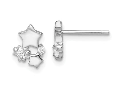 Sterling Silver Earrings Style QE16192 - Classique Jewelry Inc.