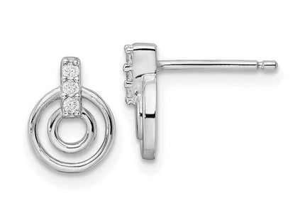 Sterling Silver Earrings Style QE16194 - Classique Jewelry Inc.