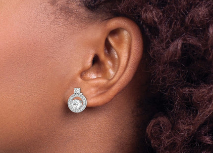 Sterling Silver Earrings Style QE16205 - Classique Jewelry Inc.