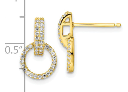 Sterling Silver Earrings Style QE16208 - Classique Jewelry Inc.