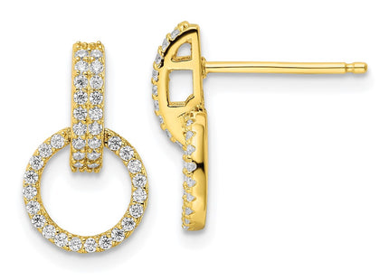 Sterling Silver Earrings Style QE16208 - Classique Jewelry Inc.