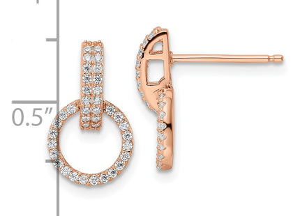 Sterling Silver Earrings Style QE16209 - Classique Jewelry Inc.