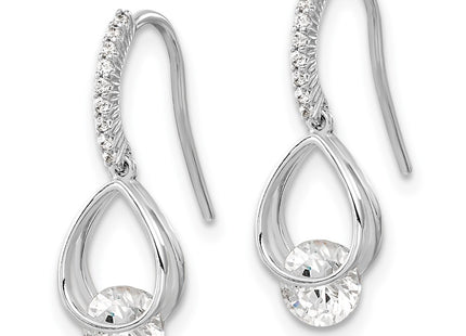 Sterling Silver Earrings Style QE16216 - Classique Jewelry Inc.
