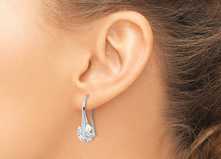 Sterling Silver Earrings Style QE16218 - Classique Jewelry Inc.