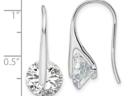 Sterling Silver Earrings Style QE16218 - Classique Jewelry Inc.